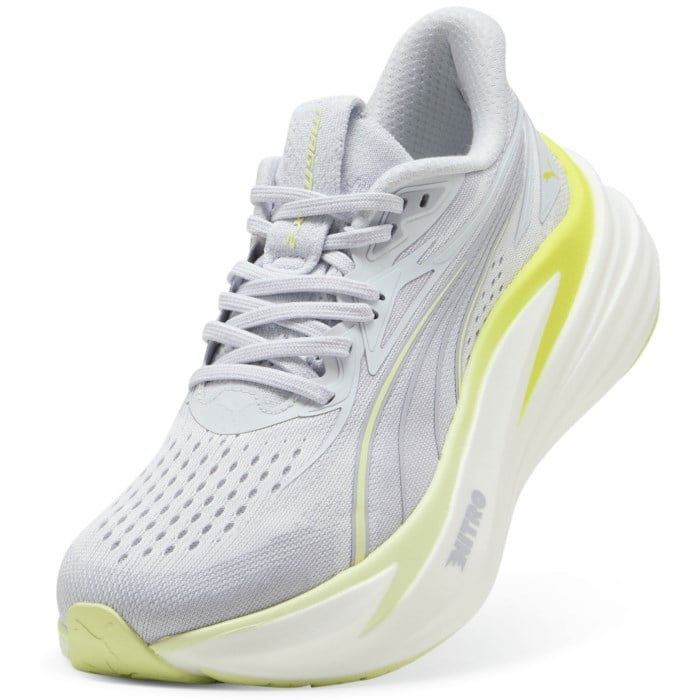 Puma MagMax Nitro 2 - Womens Running Shoes - Silver Mist/Apple Spritz