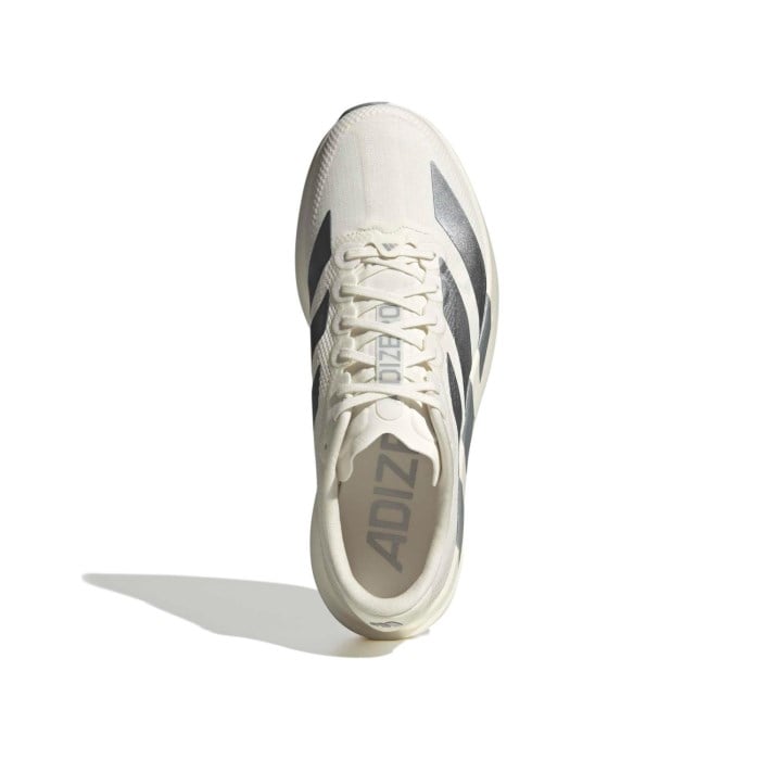adidas Adizero Evo SL Woven - Mens Running Shoes - Core White/Core White/Halo Silver - image 3
