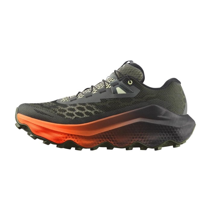 Salomon Ultra Glide 4 - Mens Trail Running Shoes - Urban Chic/Black/Lime Cream - image 2
