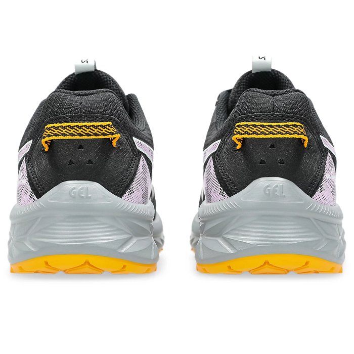 Asics Gel Venture 10 - Womens Trail Running Shoes - Black/Light Ube