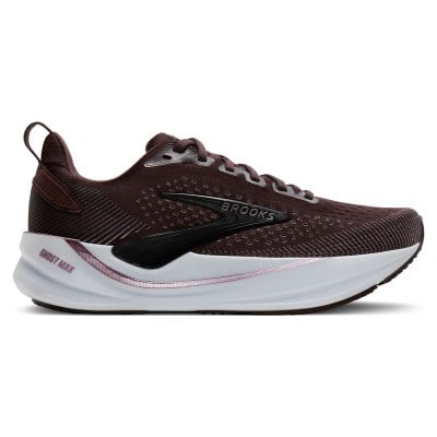 Brooks Ghost Max 4 - Womens Running Shoes - Raisin/Purple/Metallic