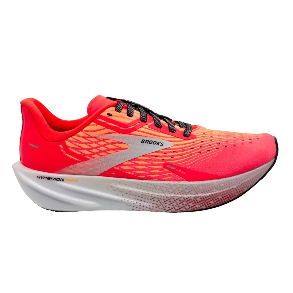 Brooks Hyperion Max - Mens Road Racing Shoes - Fiery Coral/Orange/Blue ...