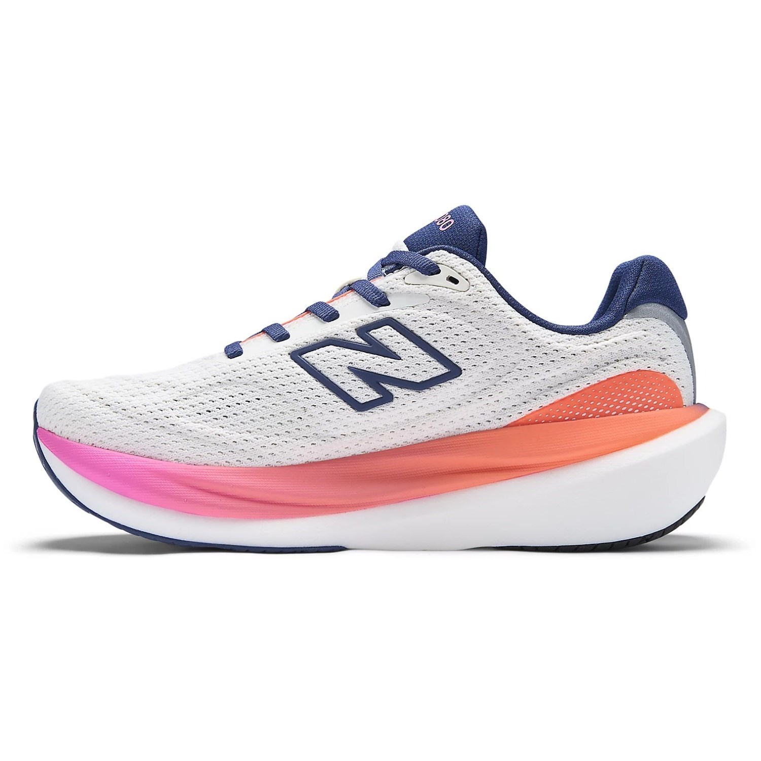 New Balance 1080v15 - Womens Running Shoes - Sea Salt/Blue Oyster