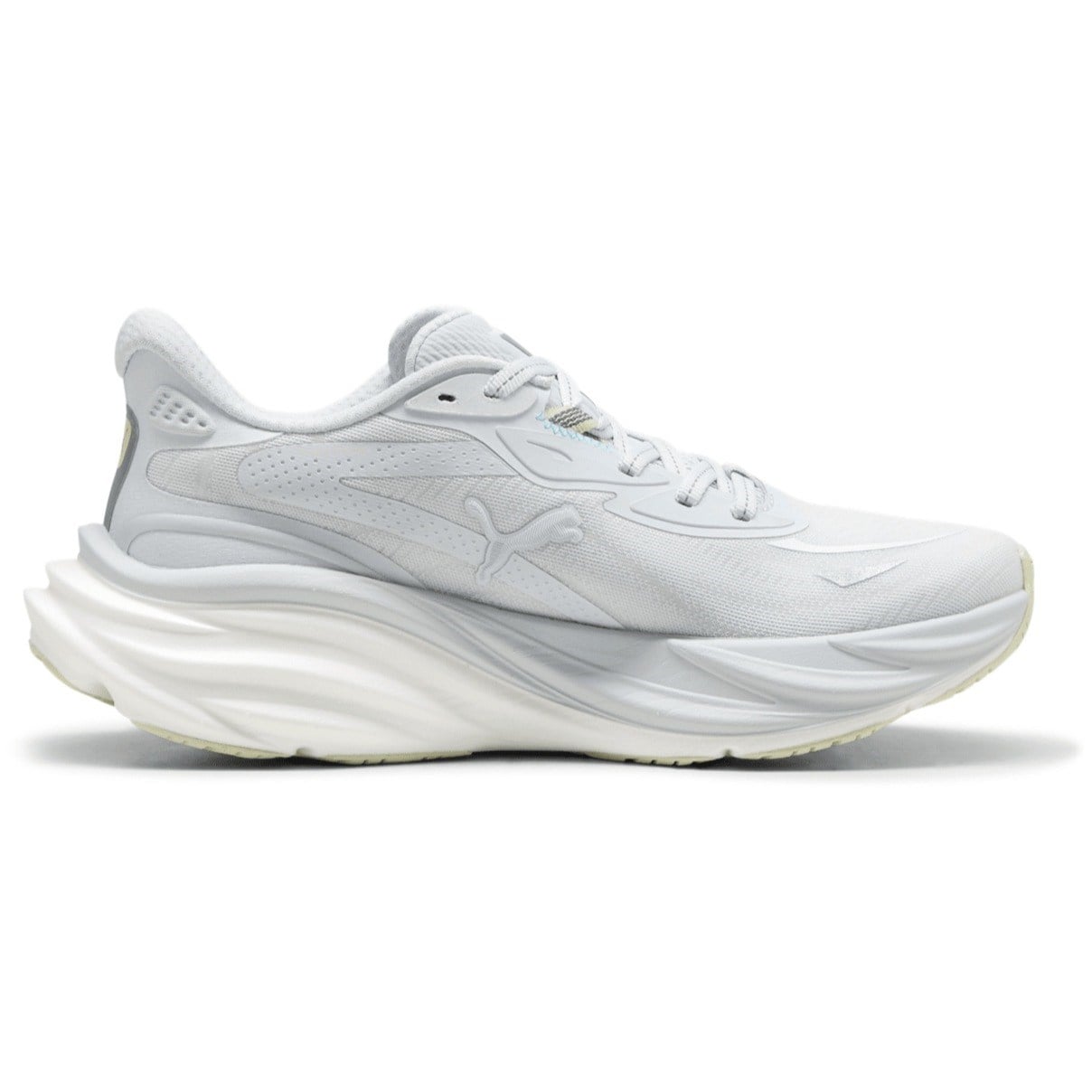 Puma Result Nitro - Womens Running Shoes - Silver Mist/Apple Spritz