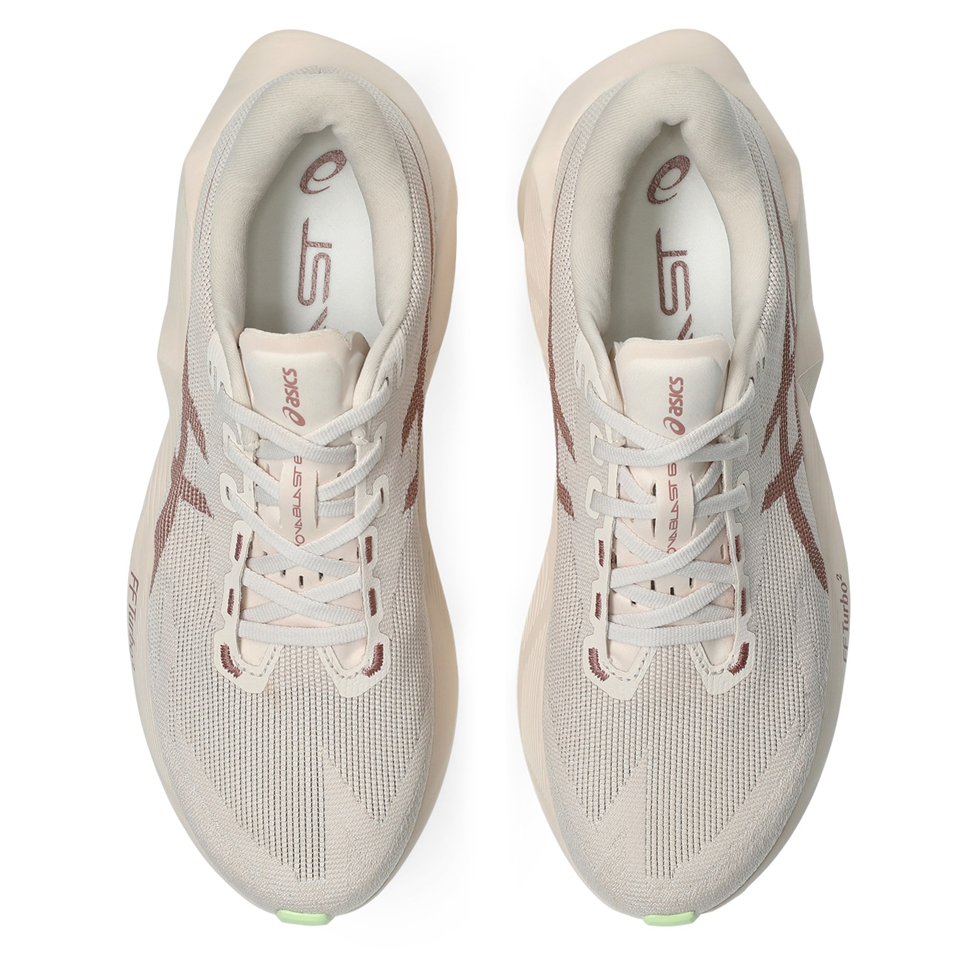 Asics Novablast 6 - Mens Running Shoes - Rose Dust/Illuminate Yellow - image 4