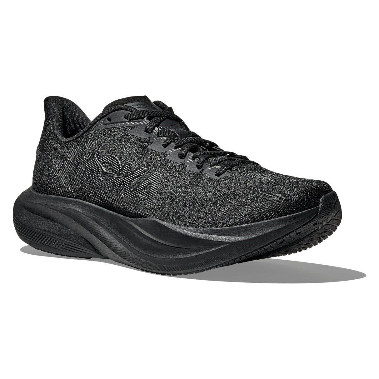 Hoka Mach 7 - Womens Running Shoes - Black/Black - image 6