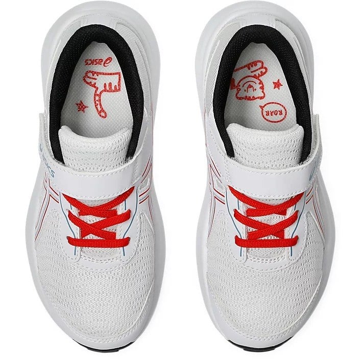 Asics Contend 9 PS - Kids Running Shoes - White/Saba Blue