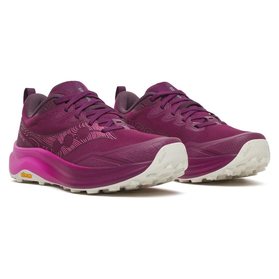 Saucony Peregrine 16 - Womens Trail Running Shoes - Plum/Mulberry - image 2