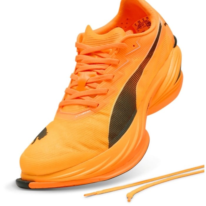 Puma Fast-R 3 Nitro Elite - Mens Racing Shoes - Heat Fire/Sun Stream