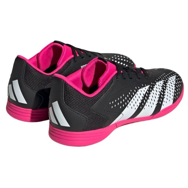 Adidas Predator Accuracy.4 Indoor - Kids Indoor Soccer Shoes - Core Black/Cloud White/Team Shock