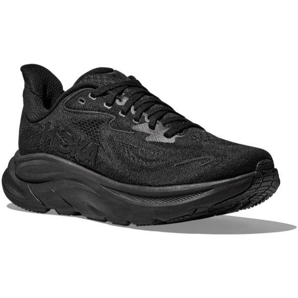 Hoka Clifton 10 - Mens Running Shoes - Black/Black