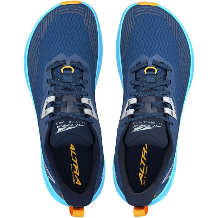 Altra Experience Wild - Mens Trail Running Shoes - Navy/Light Blue