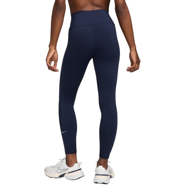 Nike One High Waisted 7/8 Womens Leggings - Obsidian/Black