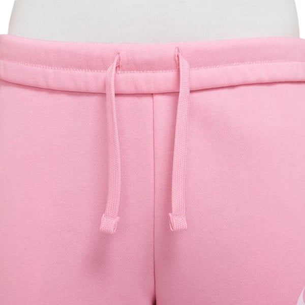 Nike Sportswear Club French Terry Kids Girls Track Pants - Medium Soft Pink/White