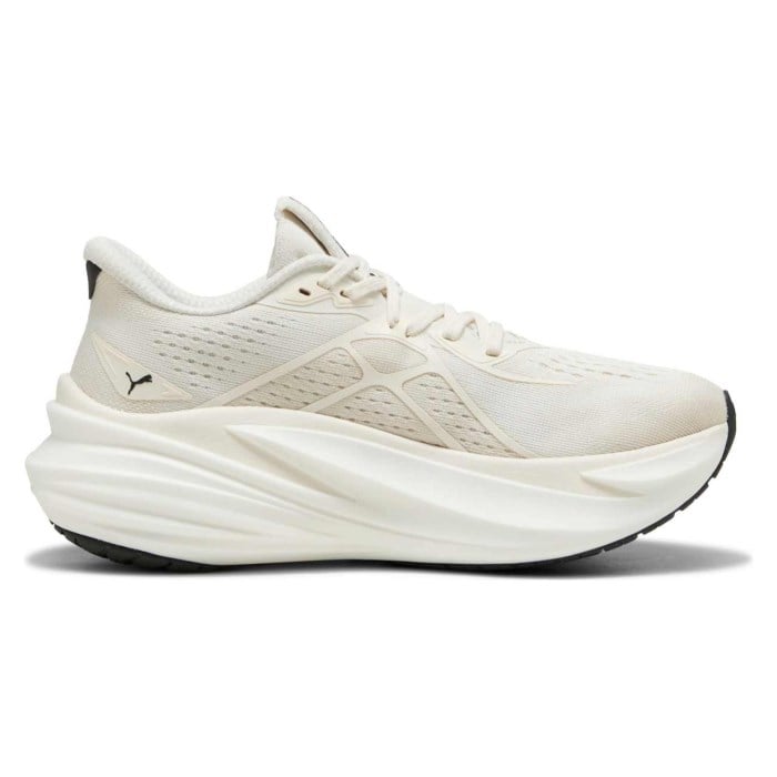 Puma MagMax Nitro 2 - Womens Running Shoes - Warm White/Puma Black