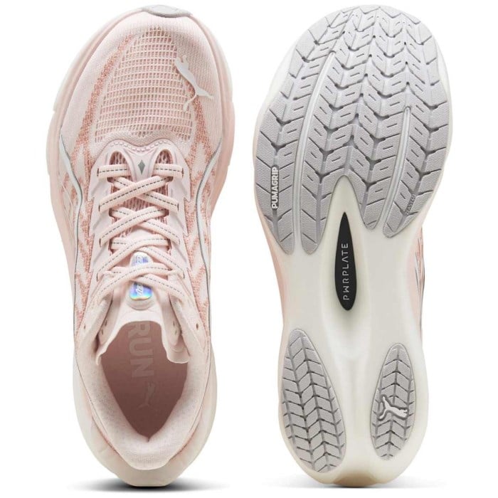 Puma Deviate Nitro 4 - Womens Running Shoes - Jasmine Flower/Puma White - image 4