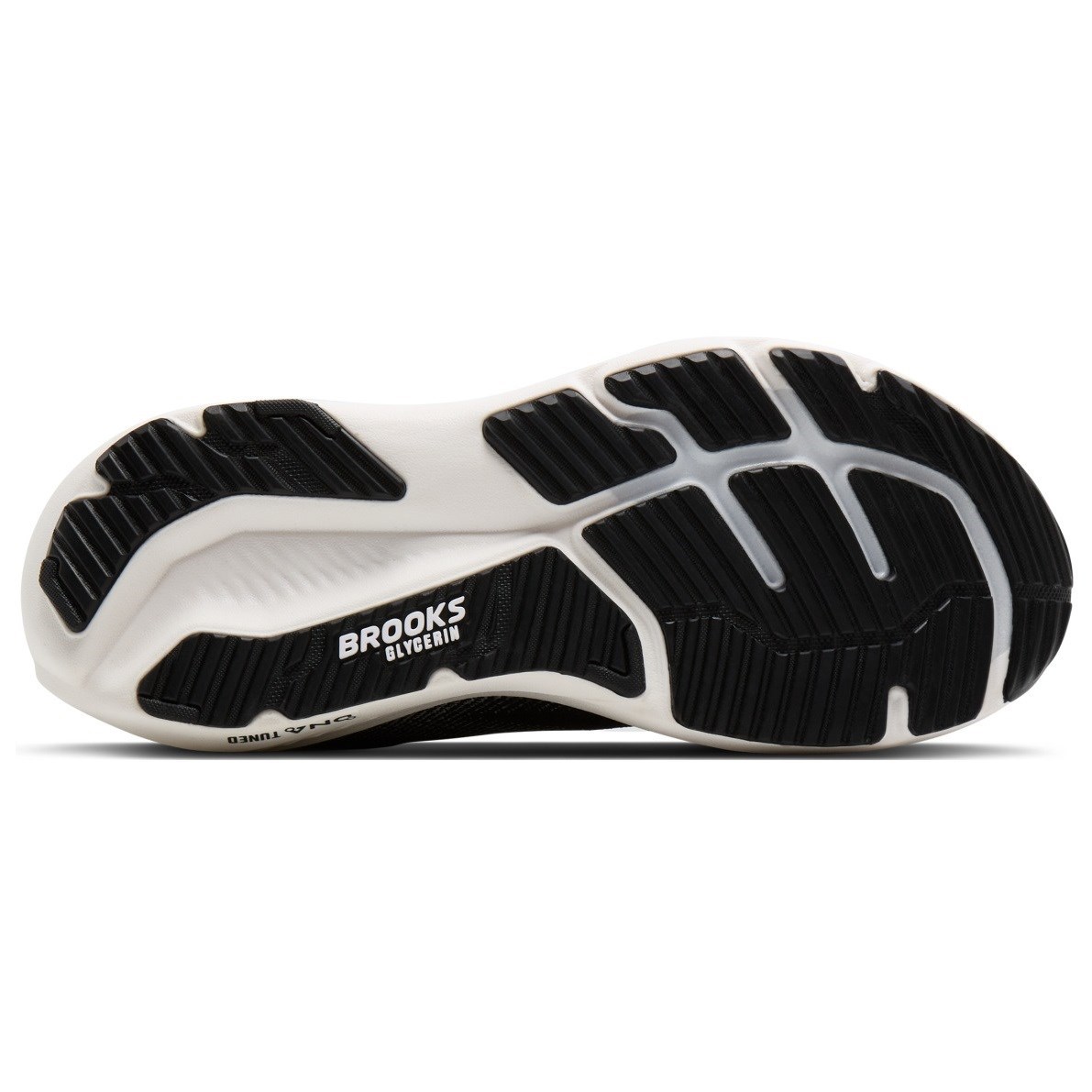 Brooks Glycerin 23 - Womens Running Shoes - Black/Grey/White