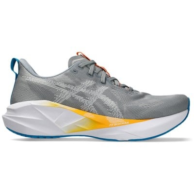 Asics Novablast 5 - Mens Running Shoes - Gravel/White