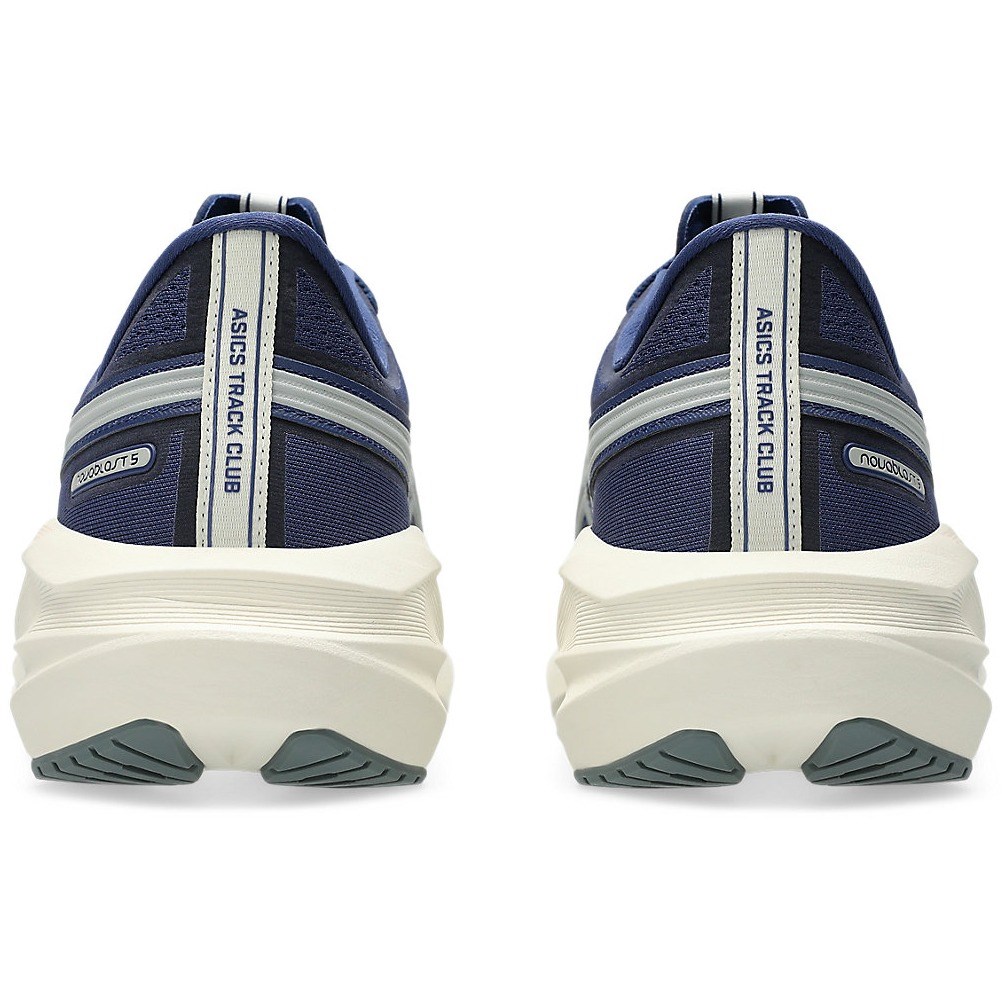 Asics NovaBlast 5 ATC - Womens Running Shoes - Indigo Blue/Seal Grey