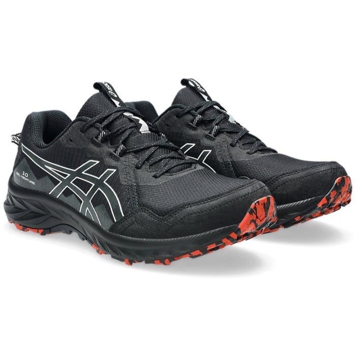Asics Gel Venture 10 - Mens Trail Running Shoes - Black/Lake Grey