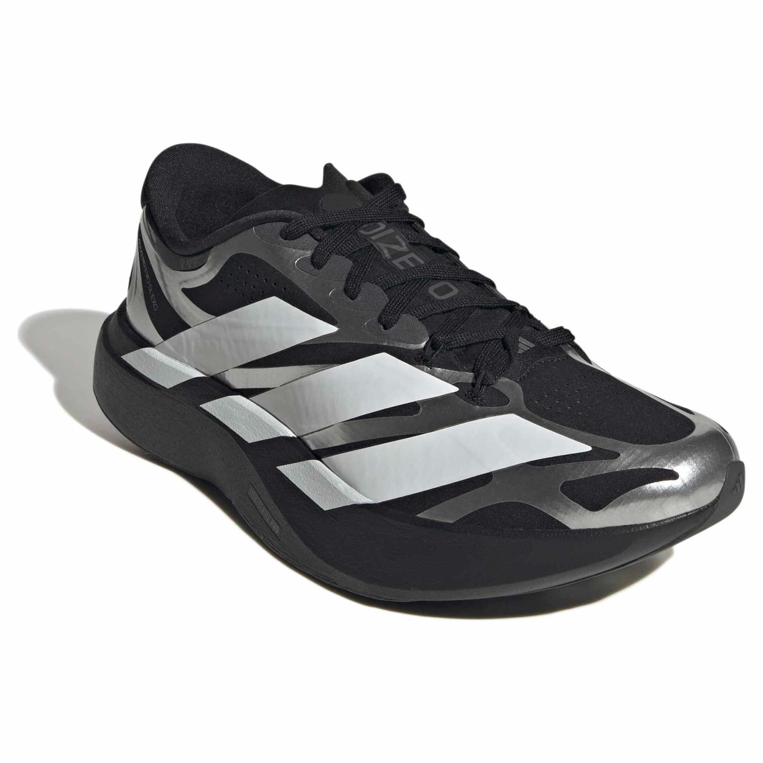 adidas Adizero Evo SL Exo - Mens Running Shoes - Core Black/Cloud White/Iron Metallic - image 5
