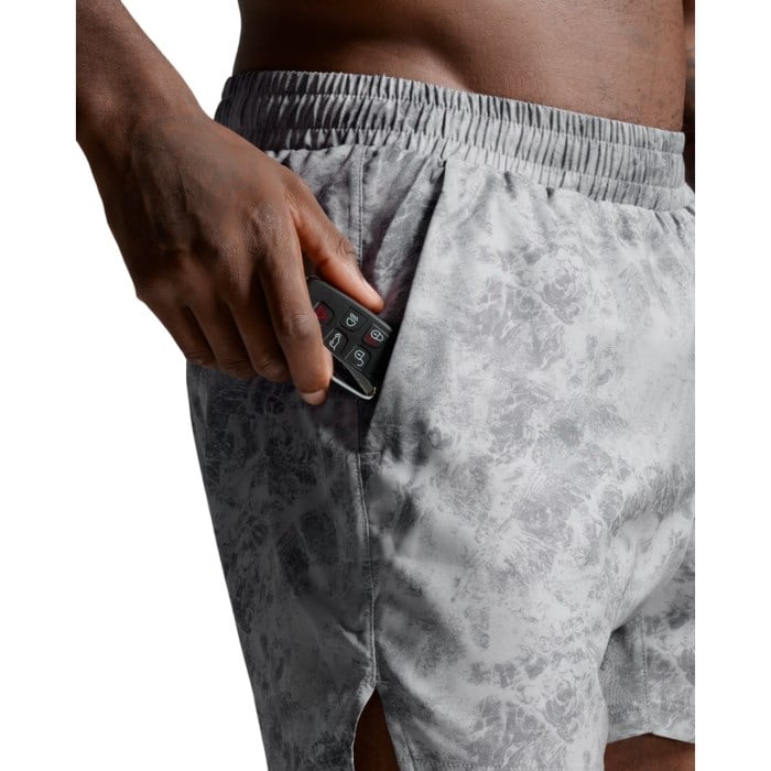 2XU Aero 5 Inch Mens Running Shorts - Weathervane Marble/Black Reflective