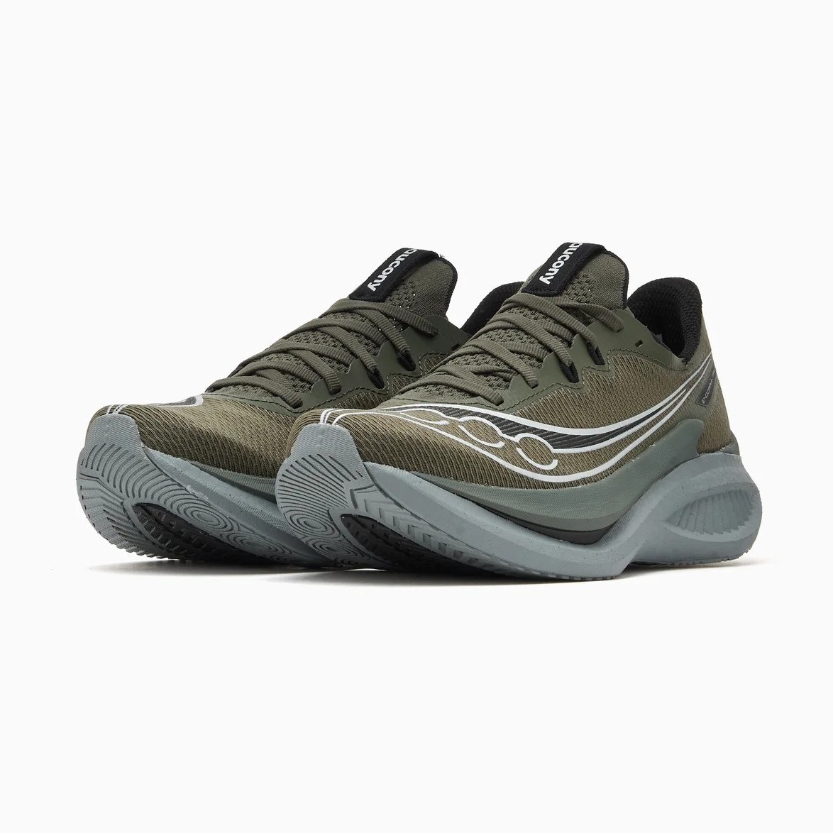 Saucony Endorphin Pro 5 - Mens Racing Shoes - Fatigue/Black - image 6