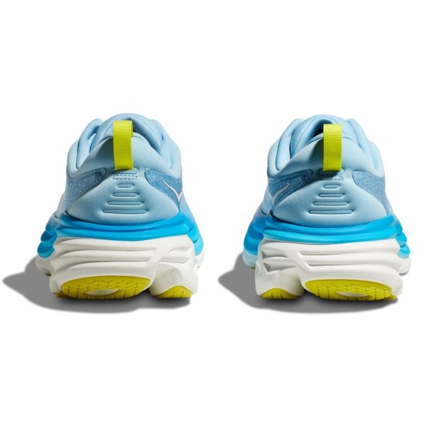 Hoka Bondi 8 - Mens Running Shoes - Airy Blue/Diva Blue