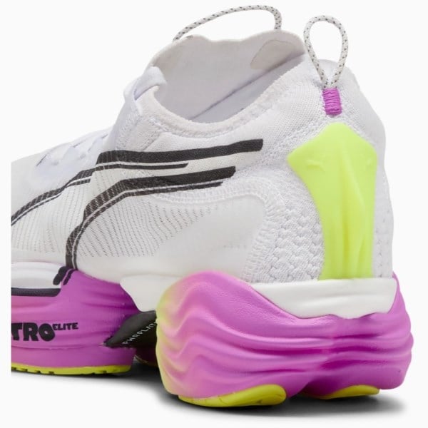 Puma Fast-R 2 Nitro Elite - Mens Road Racing Shoes - White/Yellow/Alert