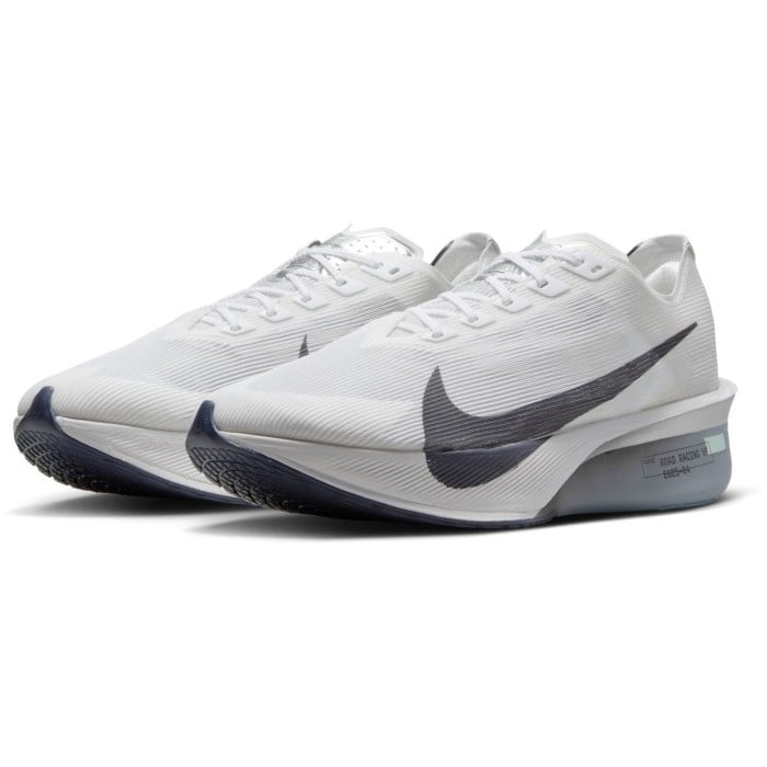 Nike ZoomX Vaporfly 4 - Mens Racing Shoes - White/Gridiron/Obsidian