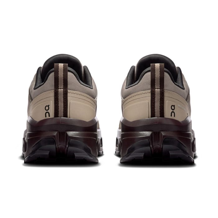 On Cloudrock Low Waterproof - Womens Hiking Shoes - Cinder/Ox