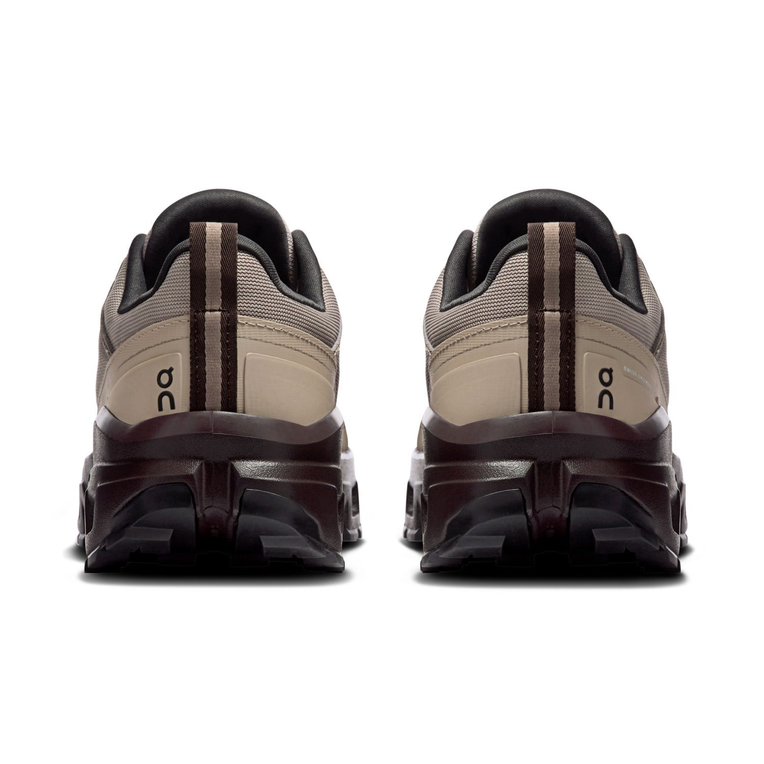 On Cloudrock Low Waterproof - Womens Hiking Shoes - Cinder/Ox