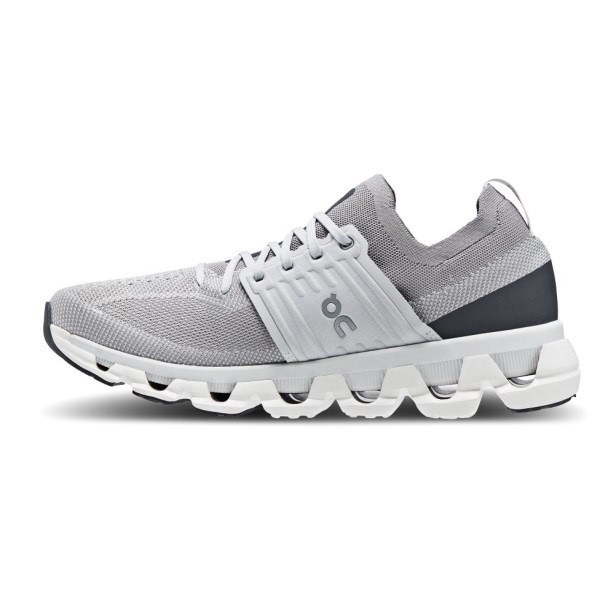 On Cloudswift 3 - Mens Running Shoes - Alloy/Glacier