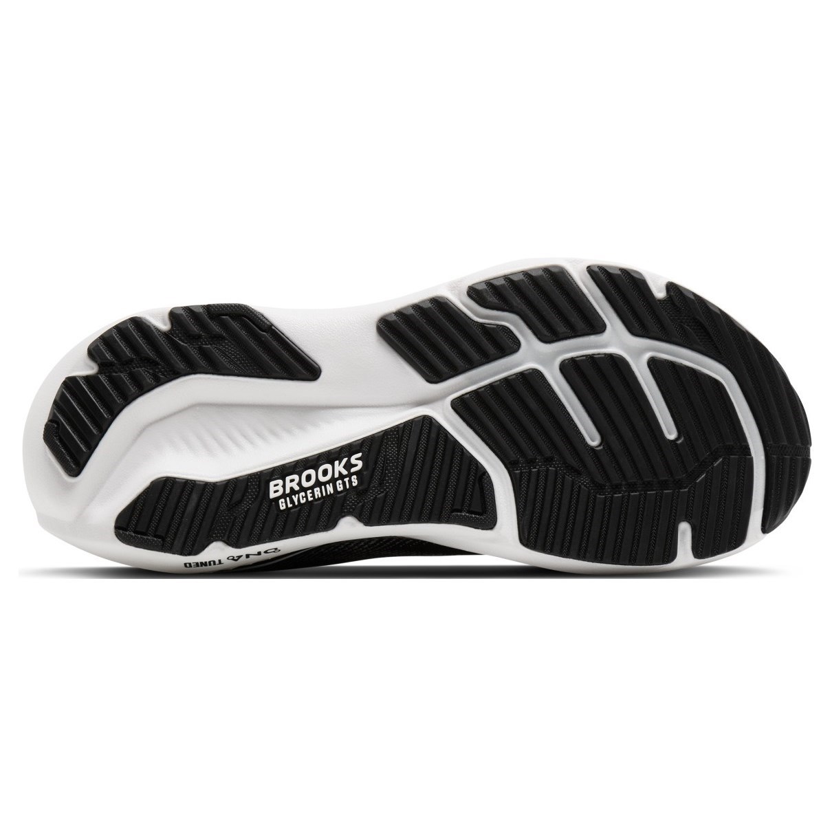 Brooks Glycerin GTS 23 - Mens Running Shoes - Black/Grey/White