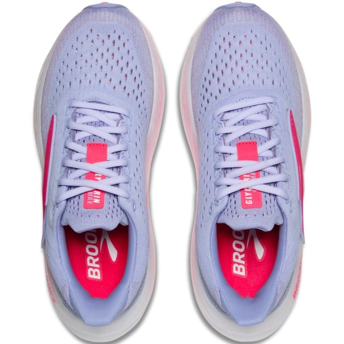 Brooks Glycerin Max - Womens Running Shoes - Blue/Diva Pink/White
