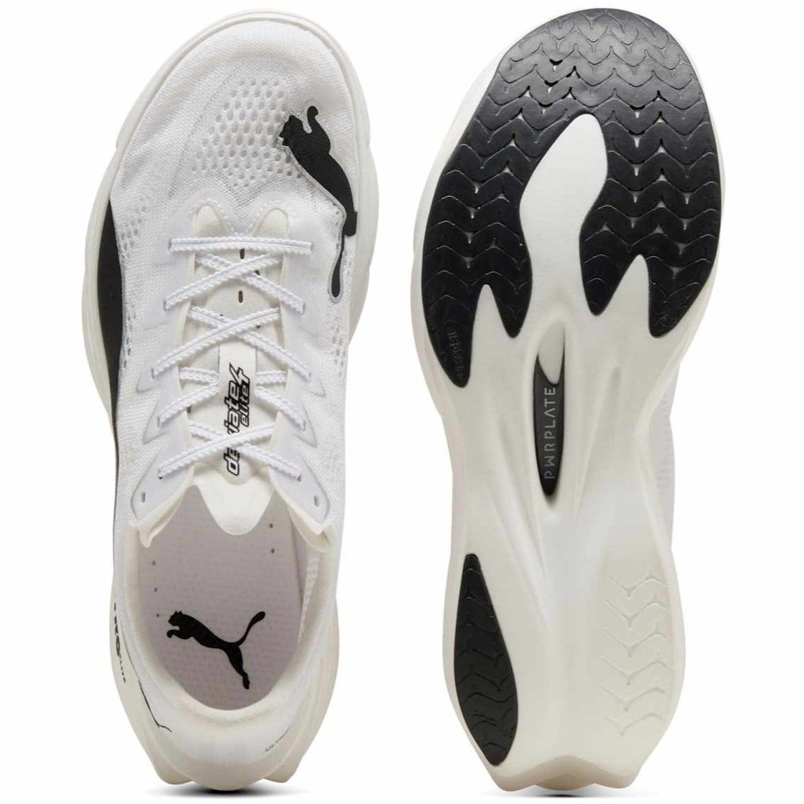 Puma Deviate Nitro Elite 4 - Mens Running Shoes - Puma White/Puma Black