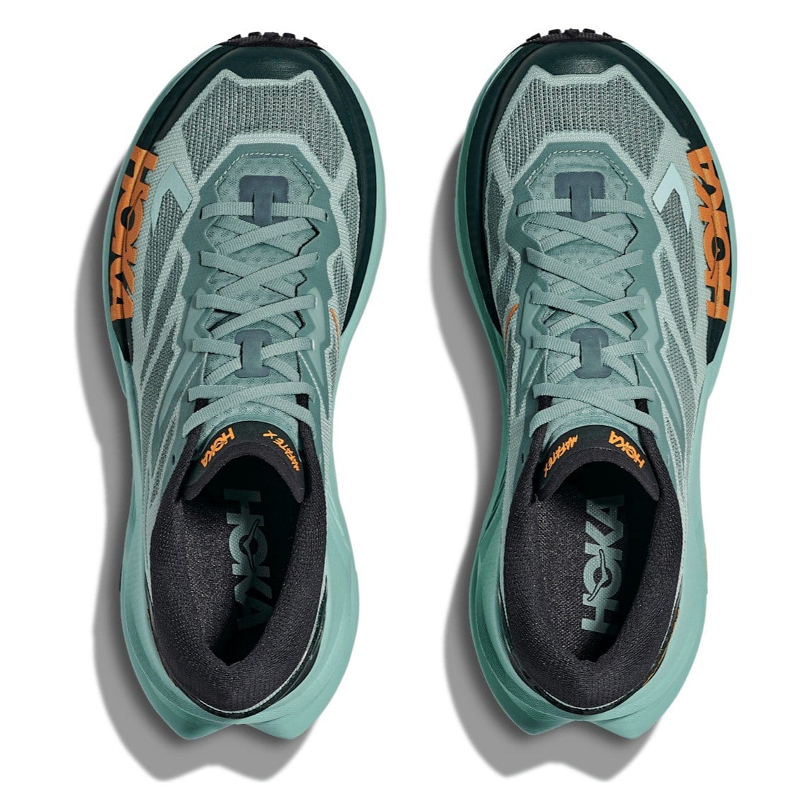 Hoka Mafate X - Mens Trail Running Shoes - Sage/Rosemary