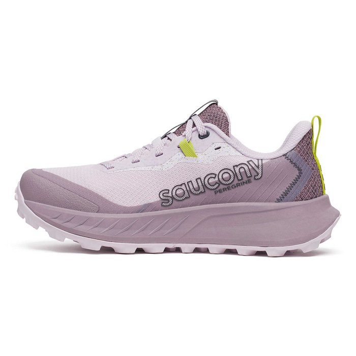 Saucony Peregrine 15 - Womens Trail Running Shoes - Bloom/Quail
