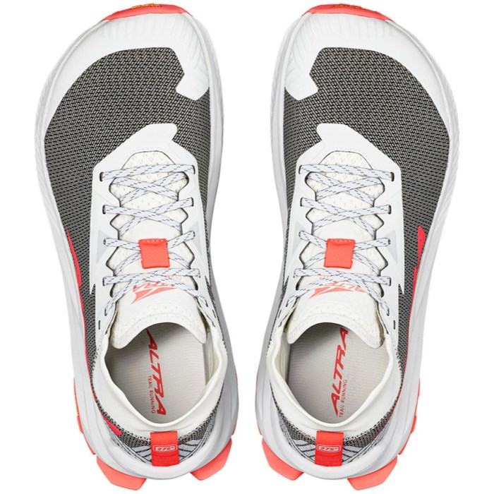 Altra Olympus 275 - Womens Trail Running Shoes - White/Coral