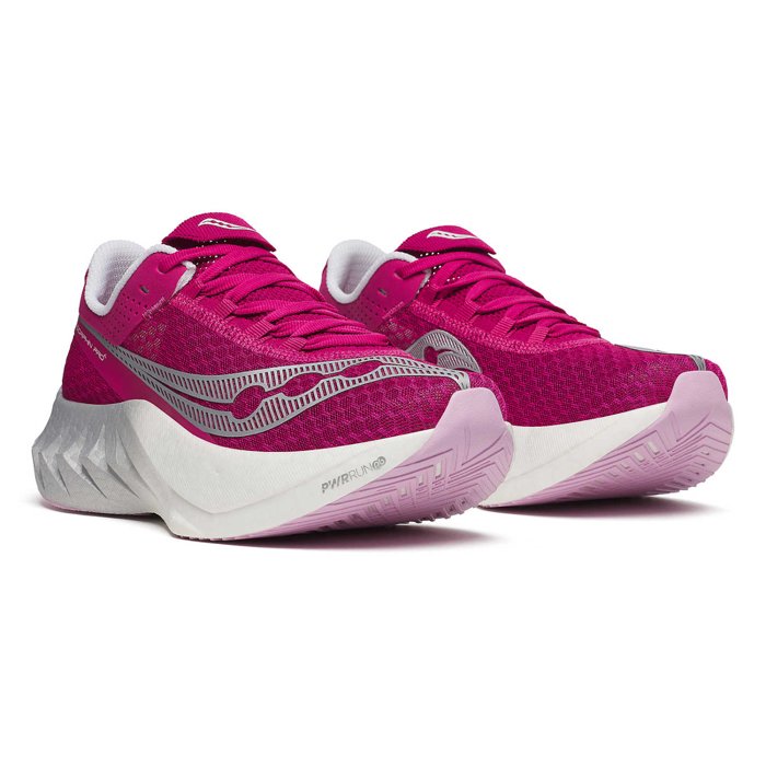 Saucony Endorphin Pro 4 - Womens Road Racing Shoes - Magenta