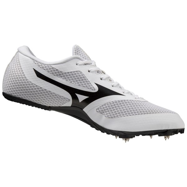 Mizuno X Sprint - Unisex Track Sprint Spikes - White/Black/White