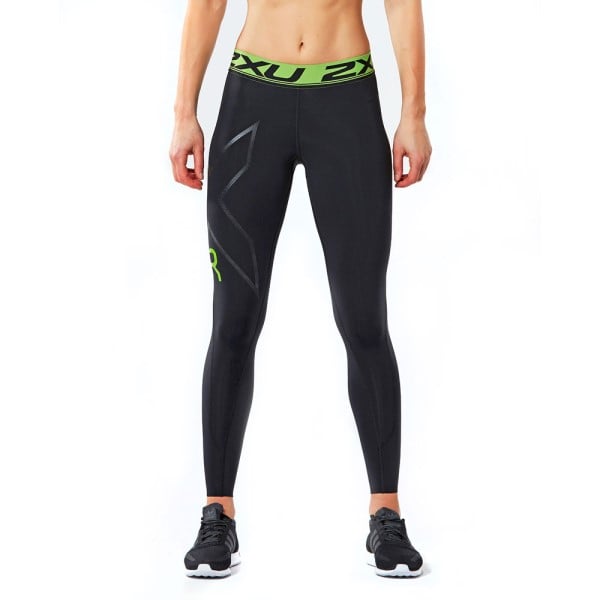 2XU Refresh Recovery Womens Compression Tights - Black/Nero