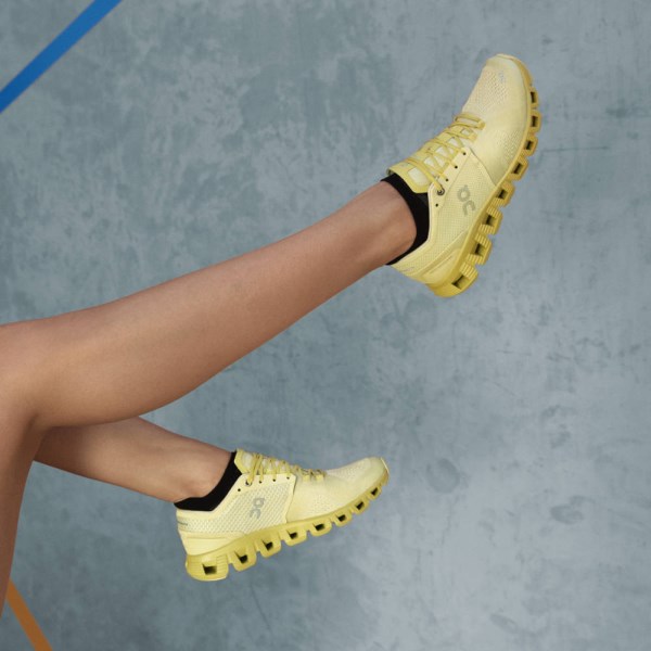 On Cloud X - Womens Running Shoes - Glade/Citron