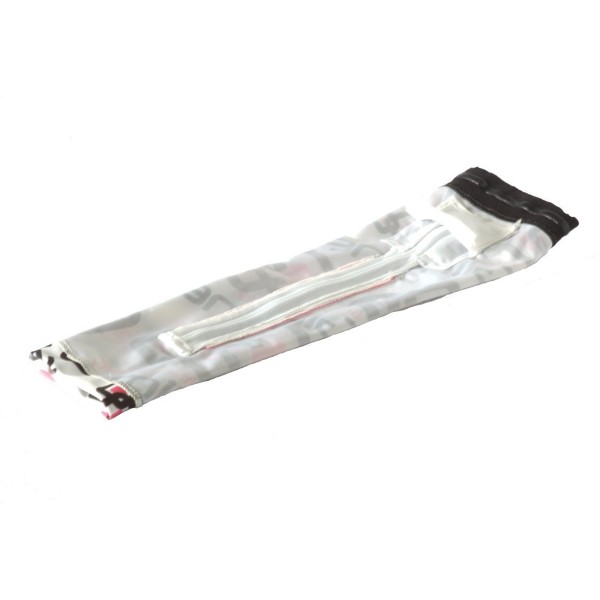Glimmer Gear LED High Visibility Arm Sleeves - White/Pink