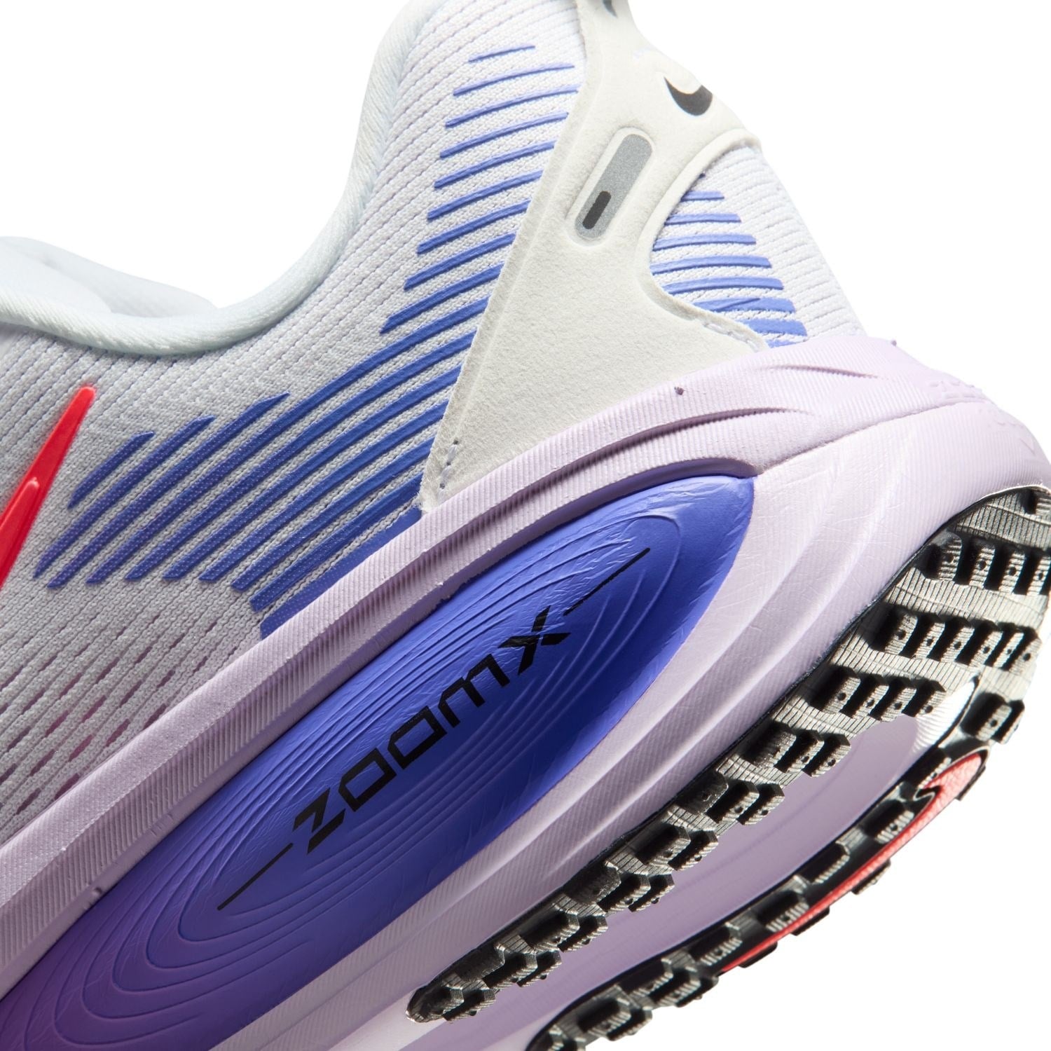 Nike Vomero 18 - Womens Running Shoes - White/Hot Lava/Violet Mist/Sapphire