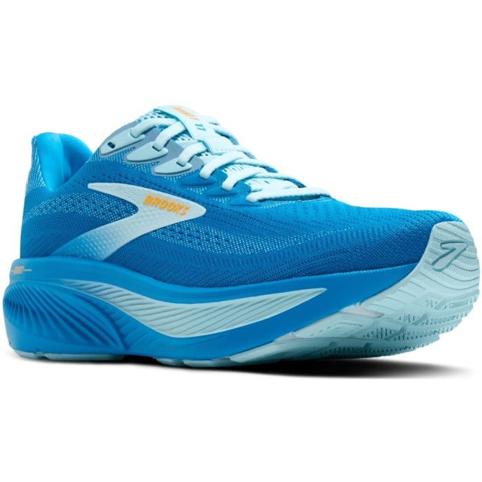 Brooks Ghost 17 - Mens Running Shoes - Cloissone/Blue/Orange