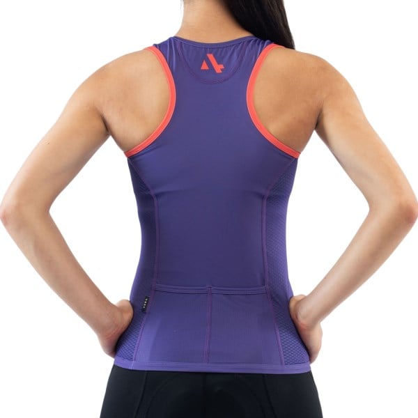 Sub4 Womens Triathlon Singlet - Purple