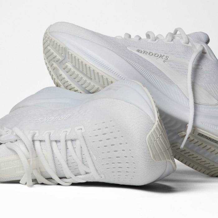 Brooks Ghost Max 4 - Womens Running Shoes - White/White - image 7