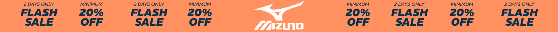 Mizuno Flash Sale