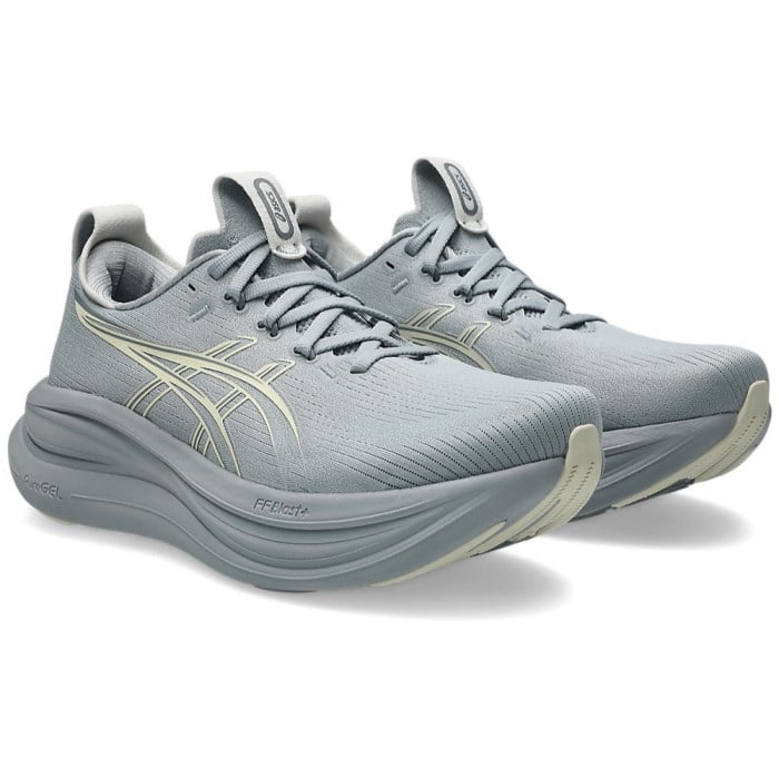 Asics Gel Nimbus 28 - Womens Running Shoes - Piedmont Grey/Cream